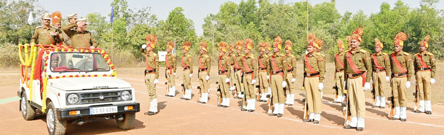 161 नवनियुक्त नगर सैनिकों का दीक्षांत समारोह