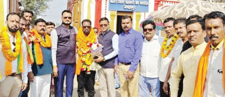 भाजपा ओबीसी मोर्चा के नवनियुक्त पदाधिकारियों ने मां दंतेश्वरी मंदिर में पूजा-अर्चना कर लिया आशीर्वाद