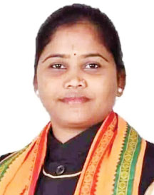 भाजपा महिला मोर्चा की  माया झाड़ी बनी जिलाध्यक्ष