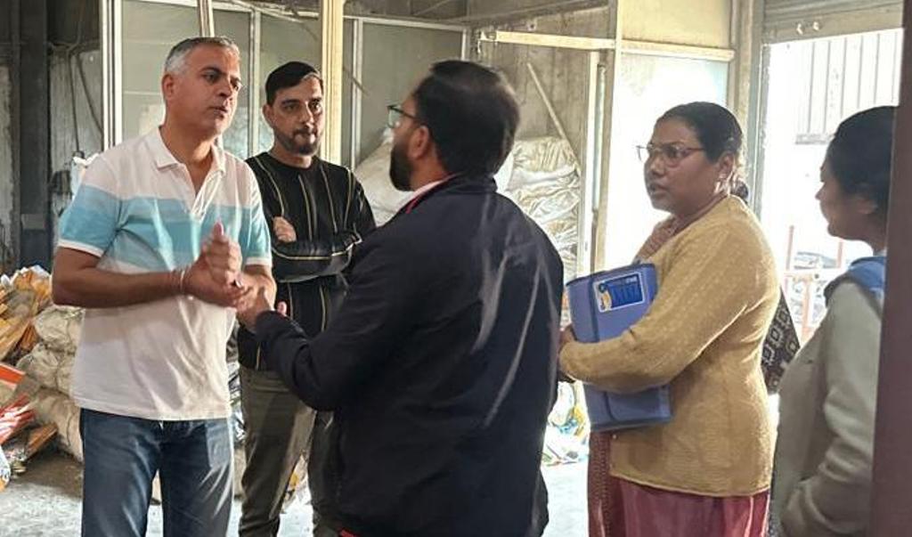 1,350 किलो भुना चना जब्त, गुणवत्ता जांच के लिए नमूने भेजे गए