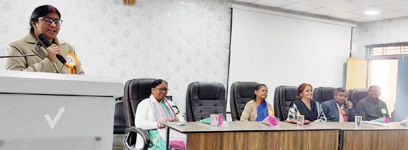 राष्ट्रीय गणित दिवस पर कन्या महाविद्यालय में विविध कार्यक्रम