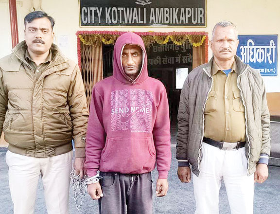 जगदंबा आभूषण भंडार में चोरी की कोशिश, नकाबपोश आरोपी गिरफ्तार