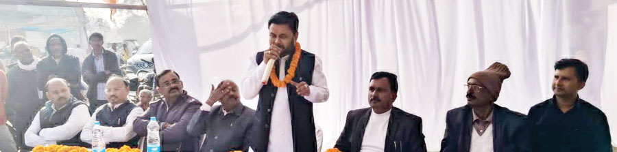 ओबीसी मोर्चा के प्रदेश उपाध्यक्ष व जिलाध्यक्ष के प्रथम आगमन पर भव्य स्वागत