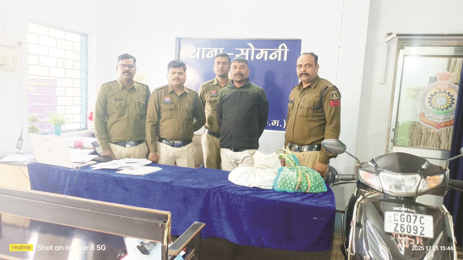 अवैध शराब परिवहन करते आरोपी गिरफ्तार