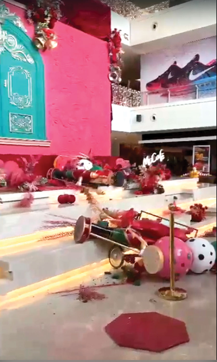  मैग्नेटो मॉल में हंगामा-तोडफ़ोड़, 30-40 अज्ञात लोगों के खिलाफ एफआईआर