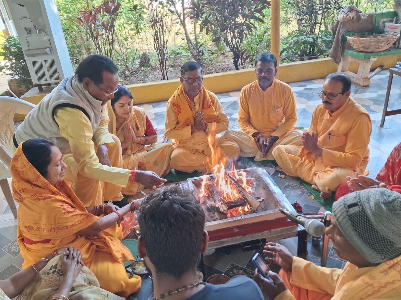 गायत्री शक्तिपीठ दल्लीराजहरा में स्थापना के 45वें वर्ष पर गायत्री महायज्ञ