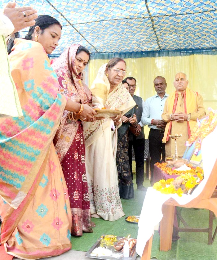 सशिमं कुम्हारी में धूमधाम से मनाई बाबा गुरु घासीदास की जयंती