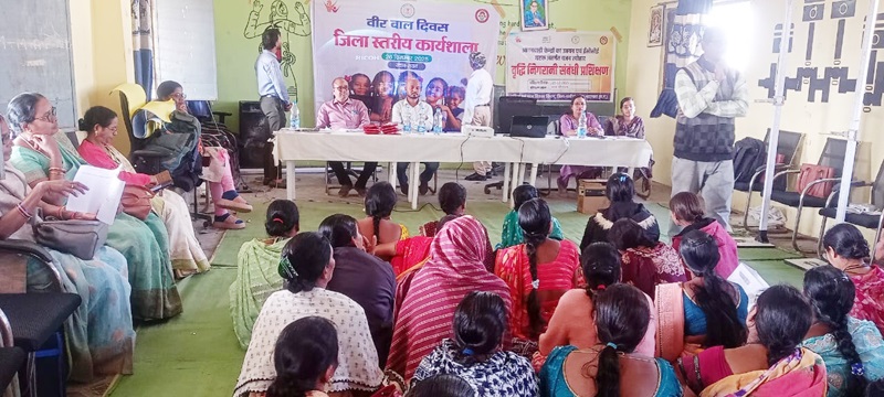 वीर बाल दिवस पर कार्यशाला