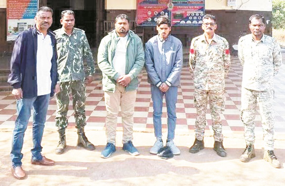 50 लाख की साइबर ठगी, बिहार से दो आरोपी गिरफ्तार