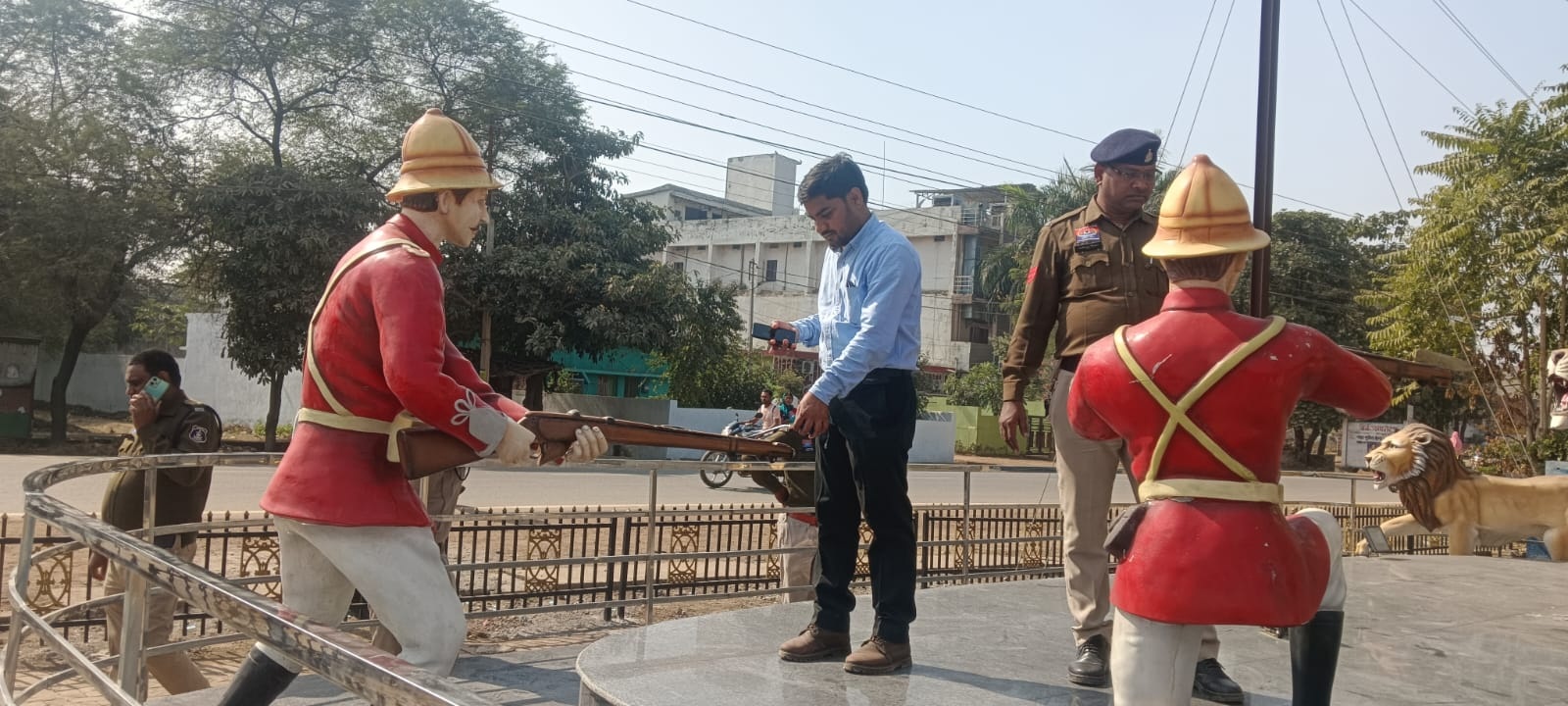 बलौदाबाजार में स्थापित मूर्तियों को लेकर फॉरेंसिक जांच निर्माण गुणवत्ता से जुड़ी जानकारी सामने आई