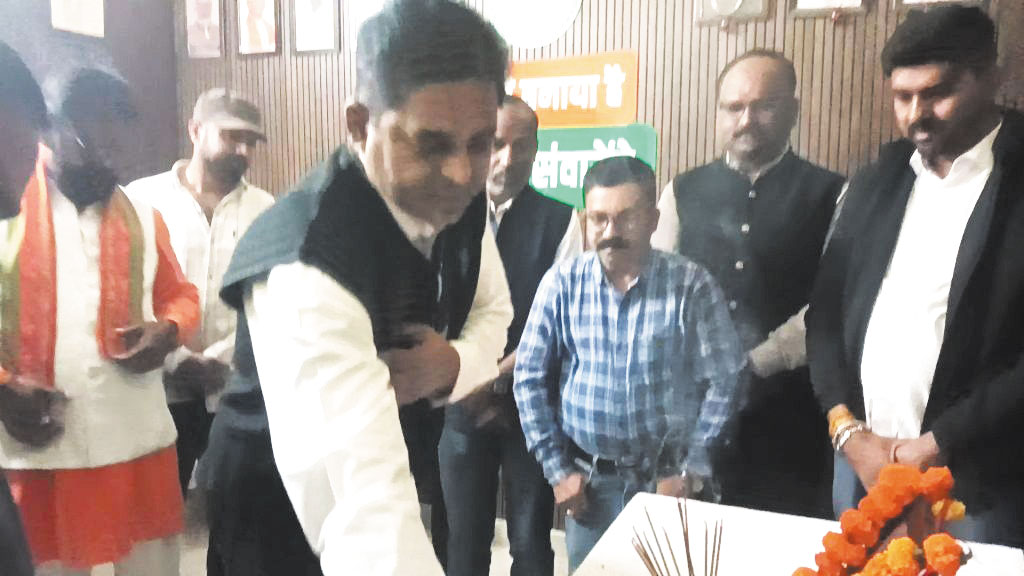 राठिया की पुण्यतिथि पर भाजपाइयों ने किया नमन