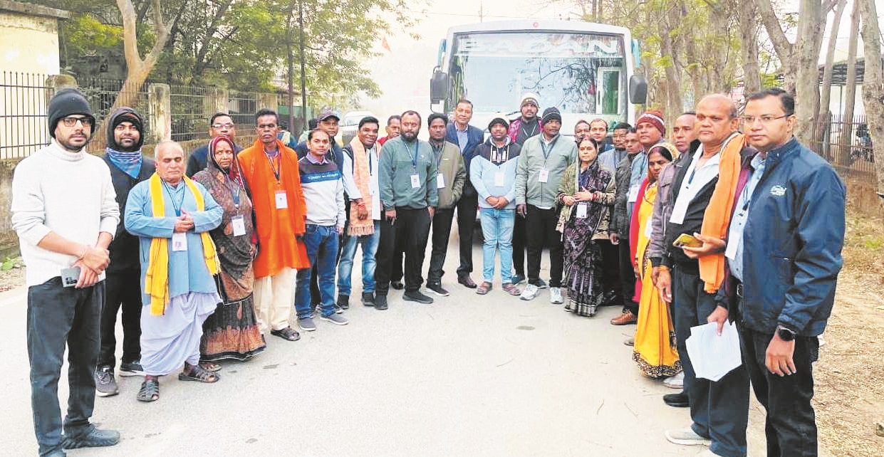 रामलला दर्शन योजना: रायगढ़ के 1200 से अधिक श्रद्धालुओं ने किया दर्शन