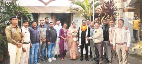 प्रधान आरक्षक सेवानिवृत्त, भावभीनी विदाई