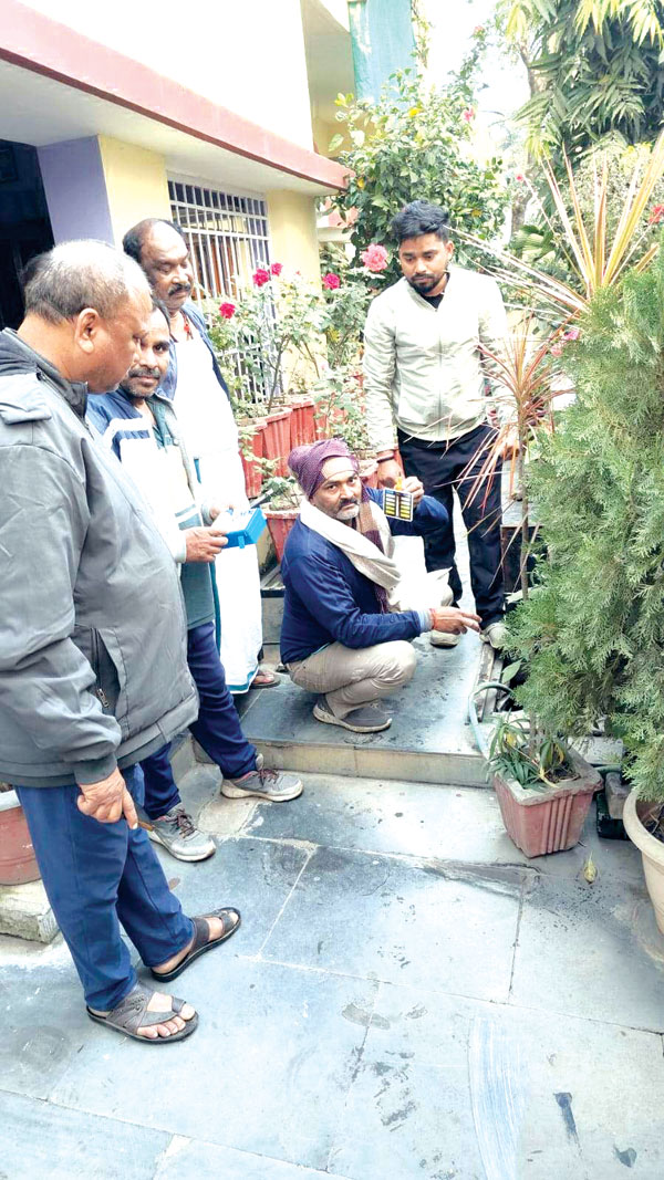 सेल्स टैक्स कॉलोनी, पिंक सिटी, विजय नगर में साफ पानी आपूर्ति का दावा