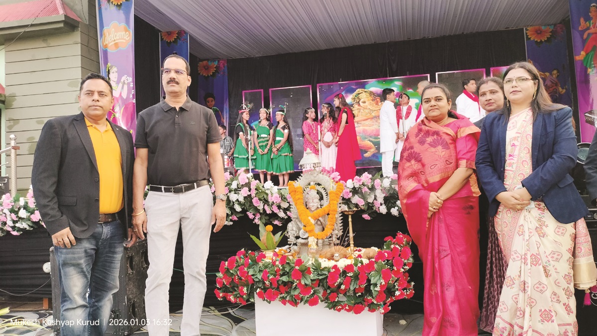 केसीपीएस कुरूद में वार्षिक उत्सव में दिखी लोक संस्कृति की छटा