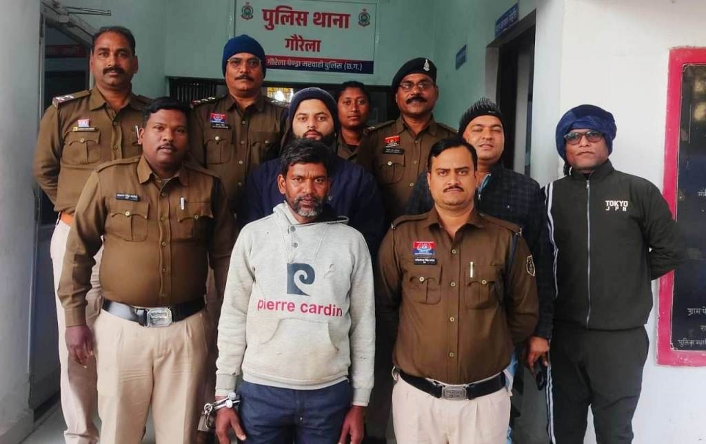 गौरेला में युवक की हत्या, सगा बड़ा भाई ही निकला कातिल