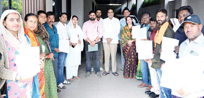 तात्यापारा के 18 परिवारों के पक्के मकान का सपना हुआ साकार