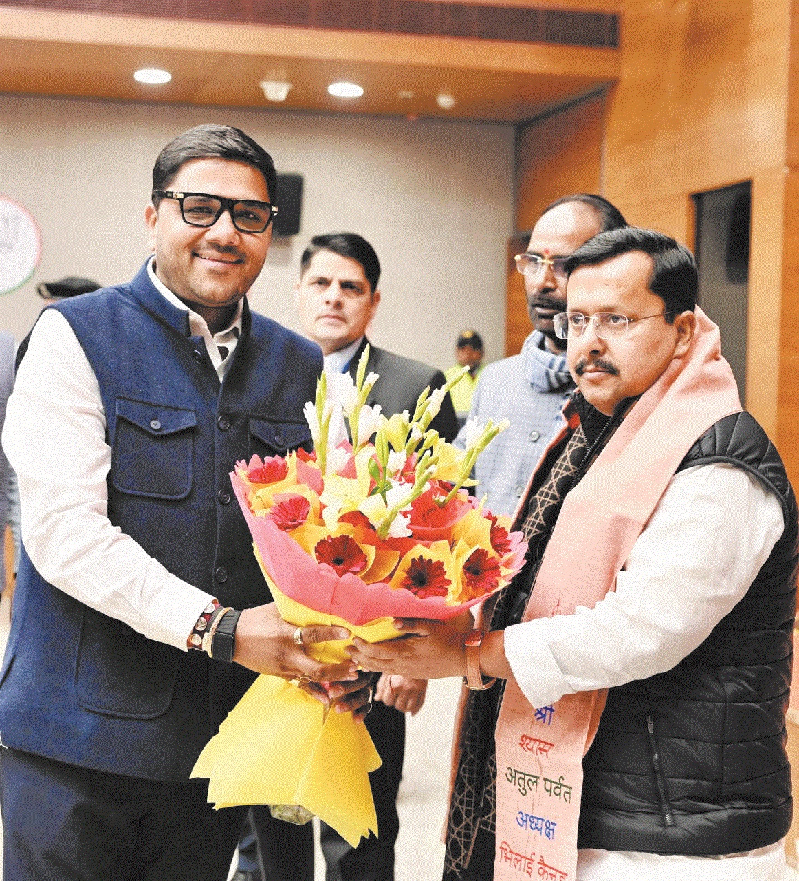 अतुल मिले नितिन नबीन से