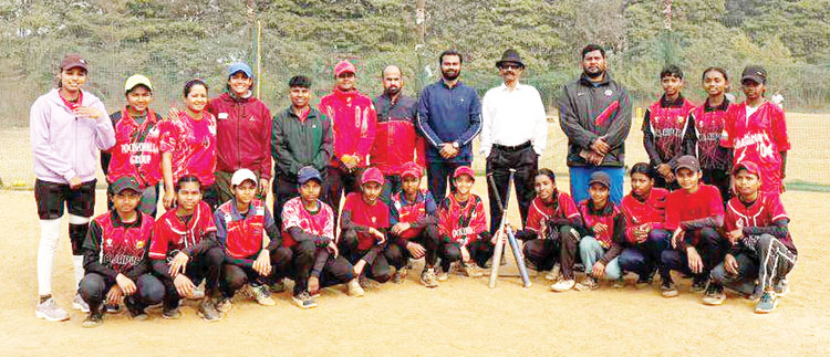 नेशनल सॉफ्टबॉल, छग की टीम रवाना