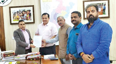 एसआईआर में परेशानी, भाजपा ने सीईओ को दिया ज्ञापन