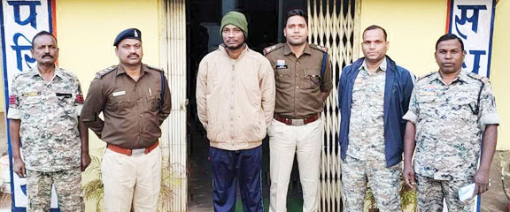  मानसिक कमजोर महिला से छेड़छाड़, आरोपी गिरफ्तार