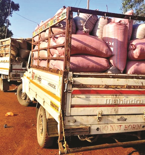 एमएमसी जिले में 140 क्विंटल अवैध धान जब्त