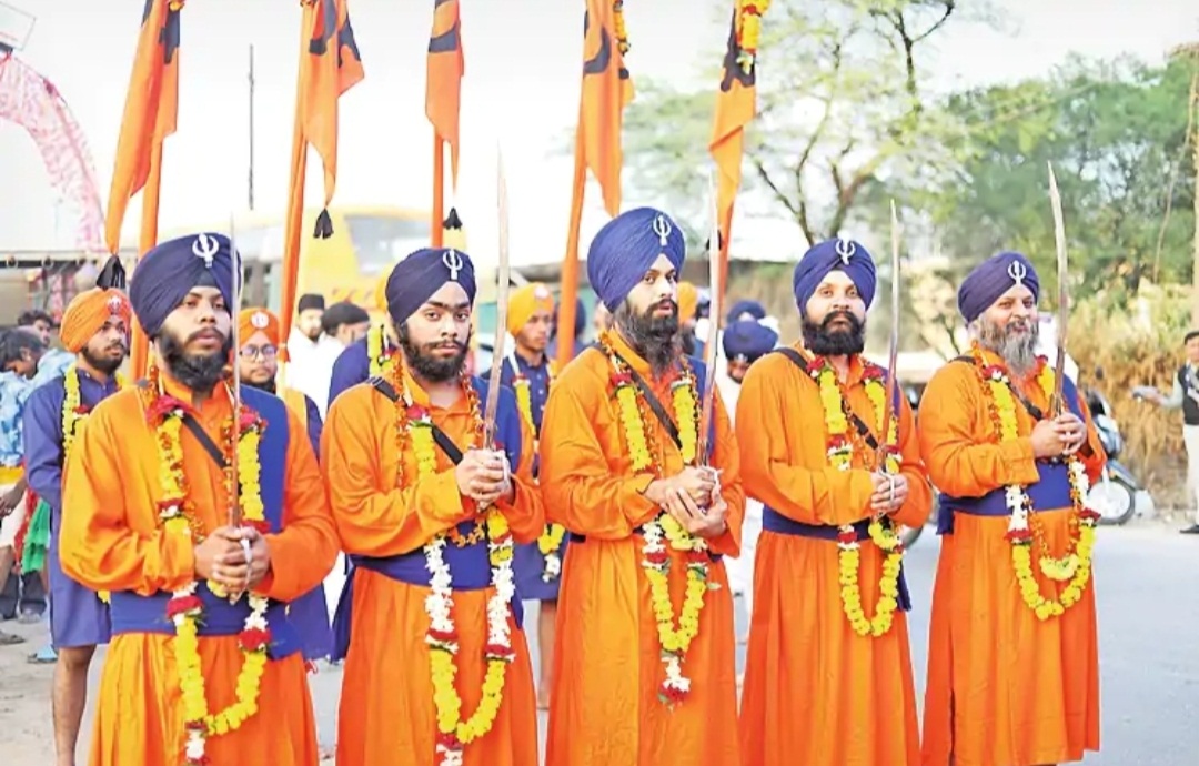 गुरु गोबिंद सिंह के 359वें  प्रकाश पर्व पर नगर कीर्तन