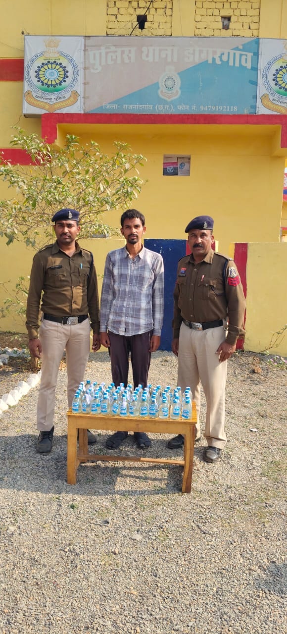 अवैध शराब संग 2 आरोपी गिरफ्तार