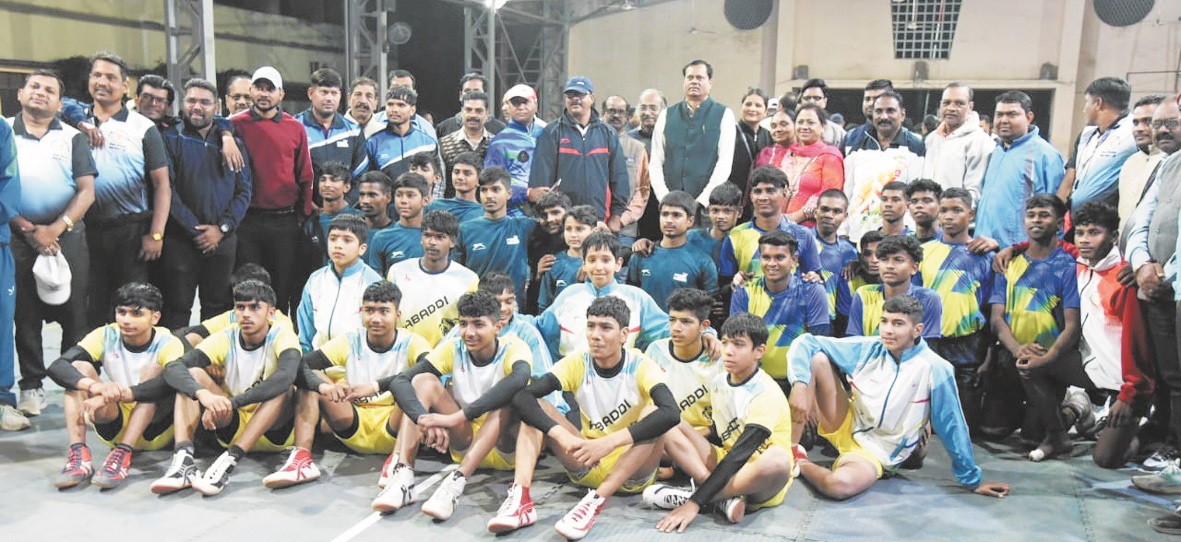 राष्ट्रीय शालेय कबड्डी छत्तीसगढ़ प्रथम स्थान