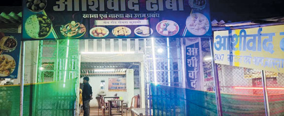 कुसमी में ढाबा व पान ठेले पर दबिश, जुर्माना