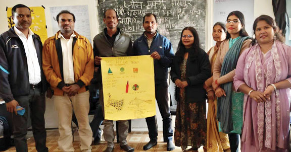 एफएलएन पर 5 दिनी प्रशिक्षण