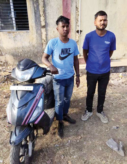 झपटमारी, दो आरोपी गिरफ्तार