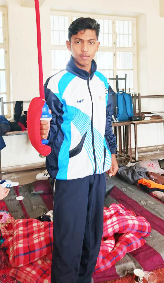 राष्ट्रीय शालेय खेल में छत्रपाल का चयन