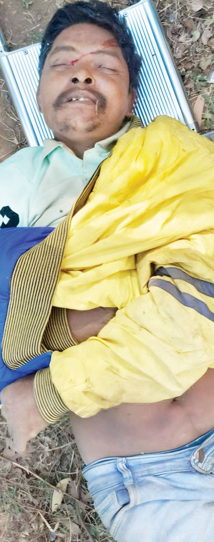 लाश मिली, चोट के निशान, हत्या की आशंका