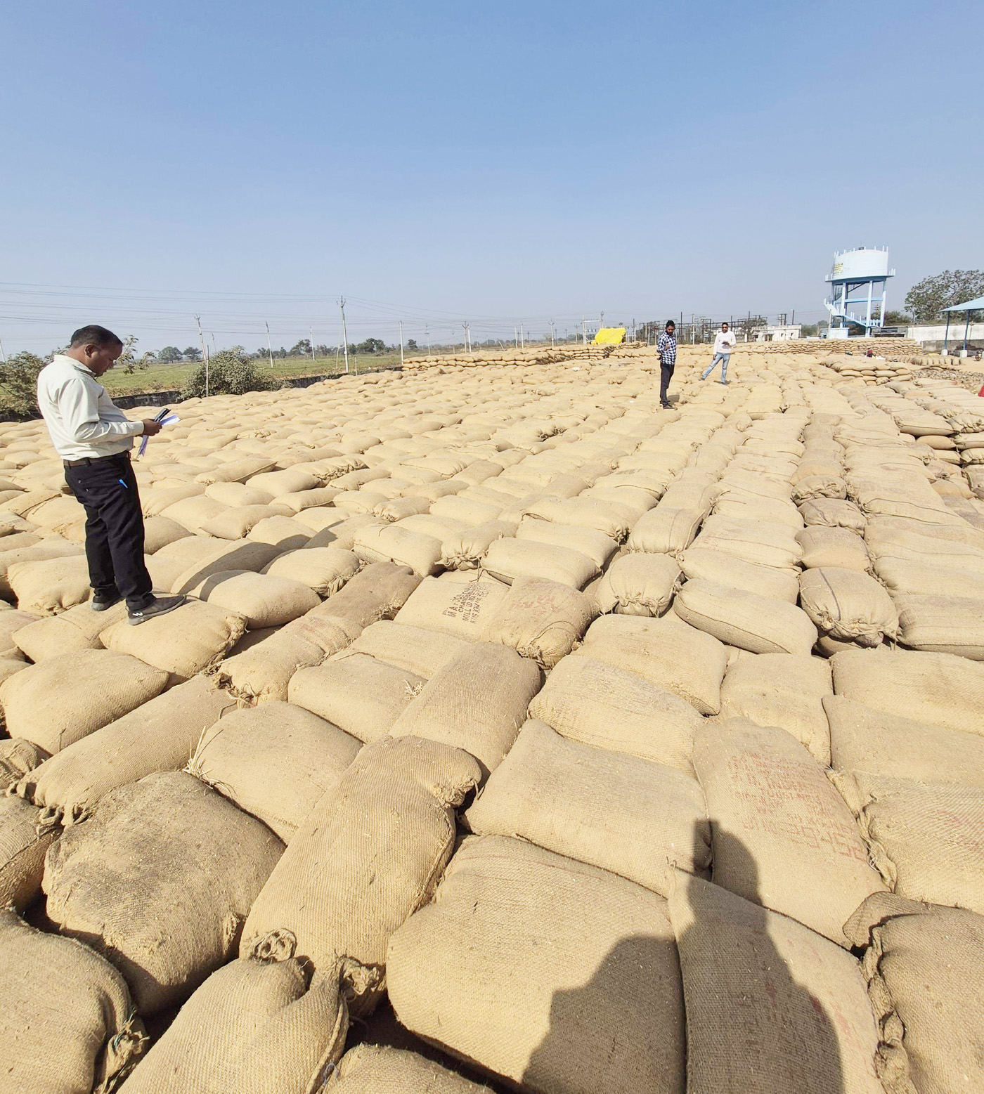 124 क्विंटल धान कम मिला, धान खरीदी प्रभारी पर एफआईआर