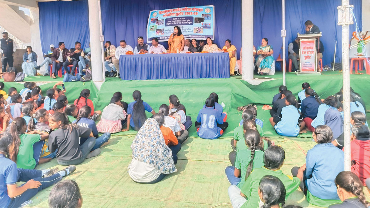 पुसौर में महिला खेलकूद स्पर्धा