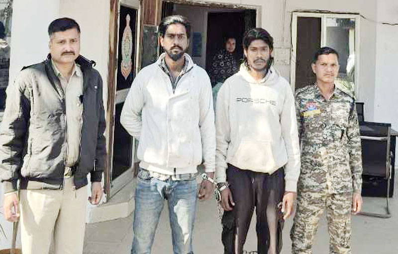 झाड़-फूंक से इलाज का झांसा दे ठगी, 2 आरोपी बंदी