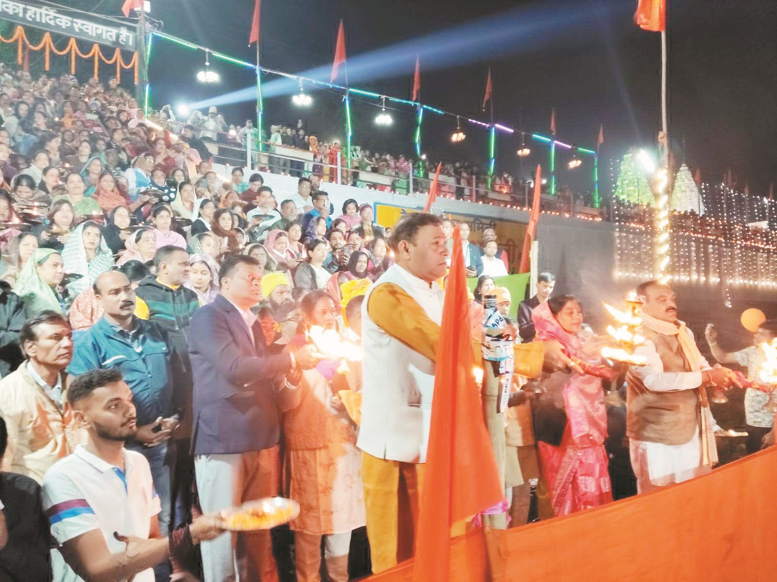 रायगढ़ में केलो की हुई महाआरती