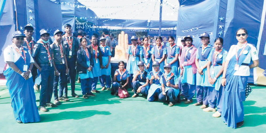 राष्ट्रीय रोवर रेंजर जंबूरी में एमसीबी से भी स्काउट्स एंड गाइड्स हुए शामिल