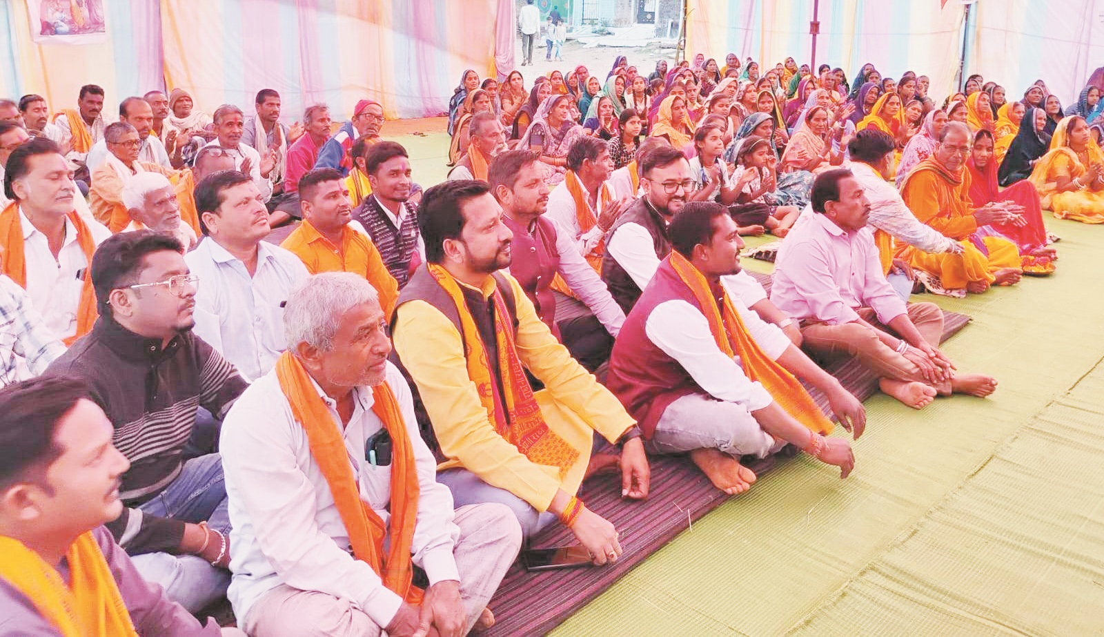 धार्मिक आयोजनों में शामिल हुए जिपं उपाध्यक्ष