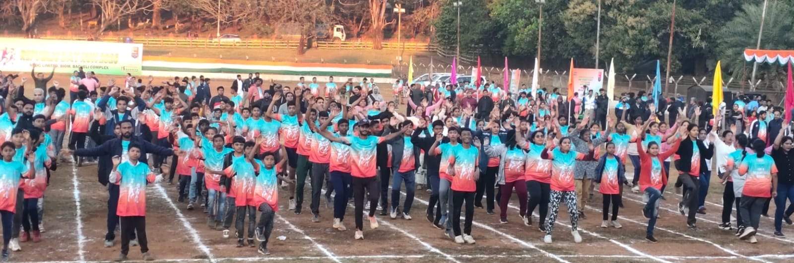 विश्व चैंपियन व एनएमडीसी की ब्रांड एम्बेंसडर निखत जरीन की मौजूदगी से खास बना रिपब्लिक डे दौड़, फिटनेस-अनुशासन पर जोर