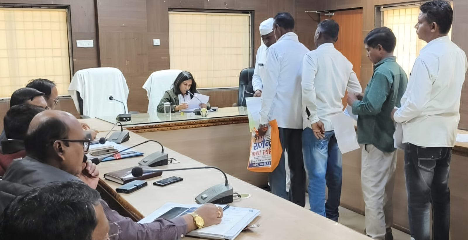 जनदर्शन में 72 आवेदन, कई मामलों का निराकरण