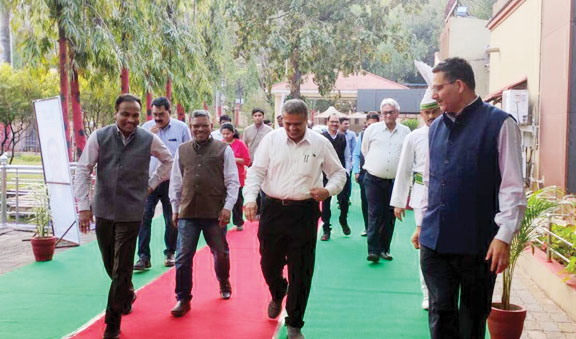 एनएमडीसी के मुख्य सतर्कता अधिकारी  रेड्डी का बचेली आगमन