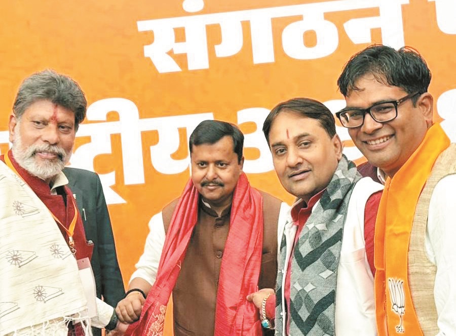 पर्यटन मंडल अध्यक्ष नीलू ने दिल्ली में राष्ट्रीय अध्यक्ष नितिन का किया अभिनंदन