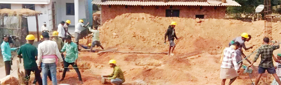 प्रोजेक्ट उन्नति 2.0: जोबा में 30 दिनी राजमिस्त्री प्रशिक्षण शुरु