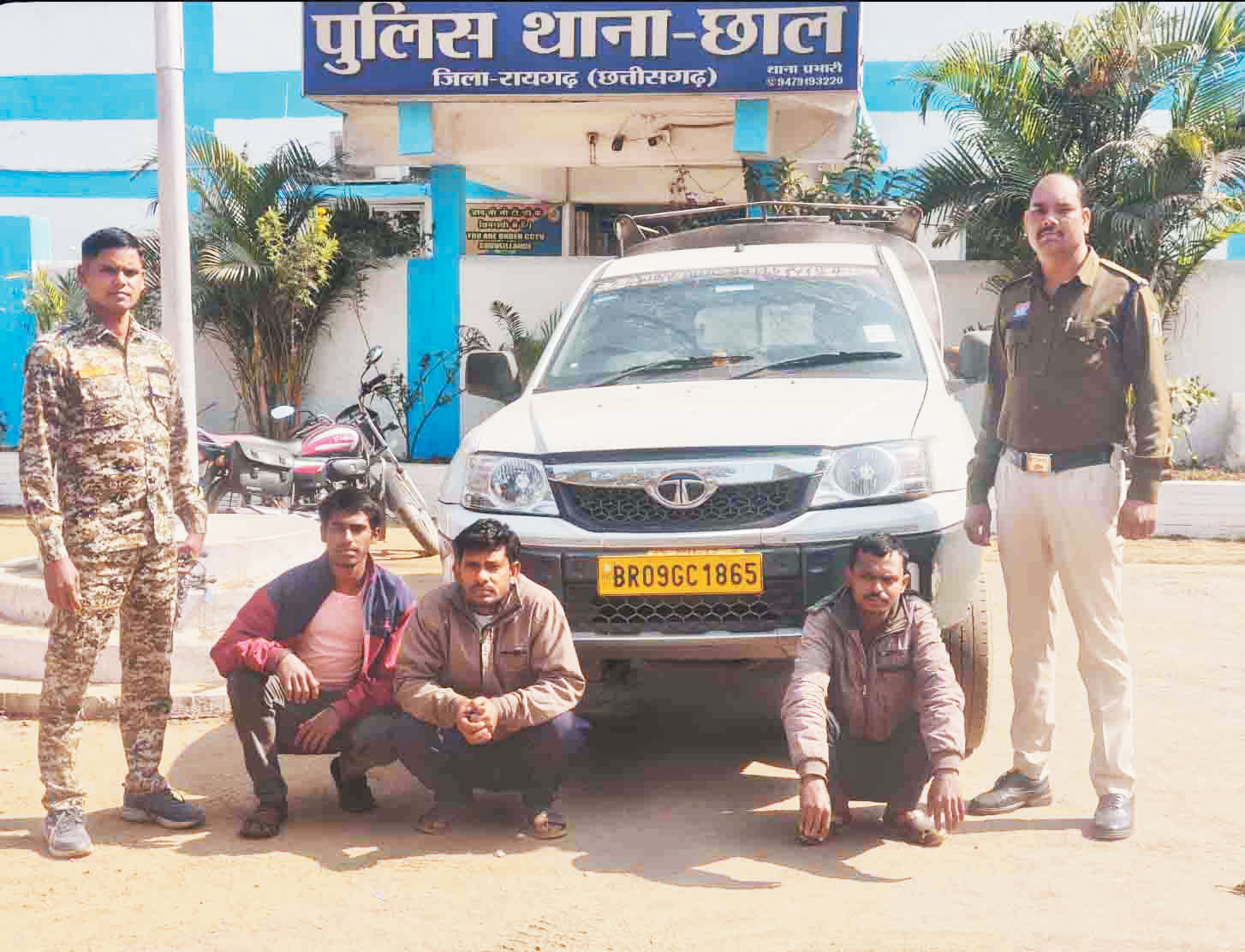 2 हजार लीटर चोरी के डीजल सहित 3 आरोपी गिरफ्तार