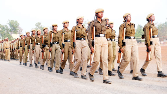 लाल बाग परेड मैदान में  गणतंत्र दिवस की तैयारी जोरों पर