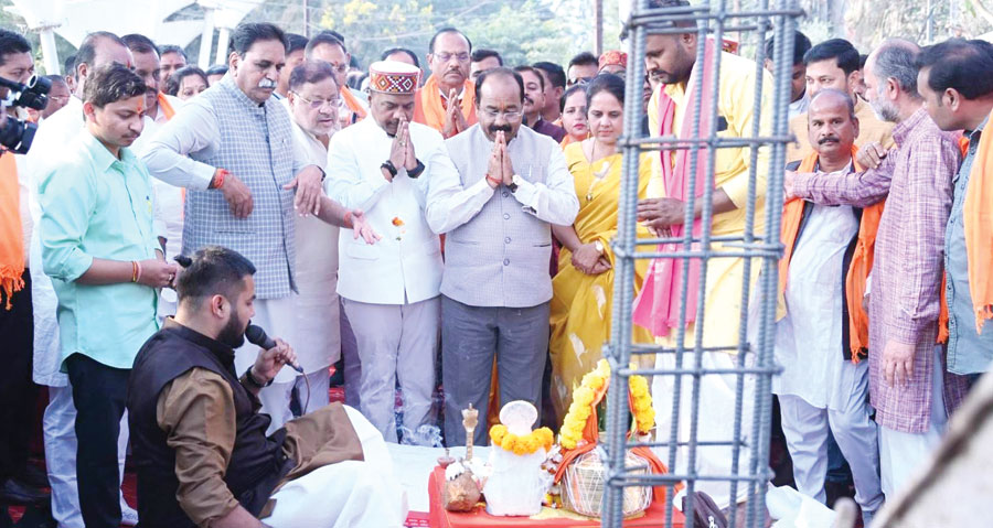 साव ने 1017 सीटर नए नालंदा परिसर का किया भूमिपूजन