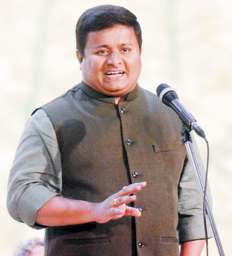 अमन अक्षर की देशभक्ति कविताओं से सजेगा प्रेस क्लब का आवासीय परिसर