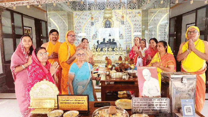 आचार्य श्री विद्या सागर का द्वितीय समाधि दिवस मनाया